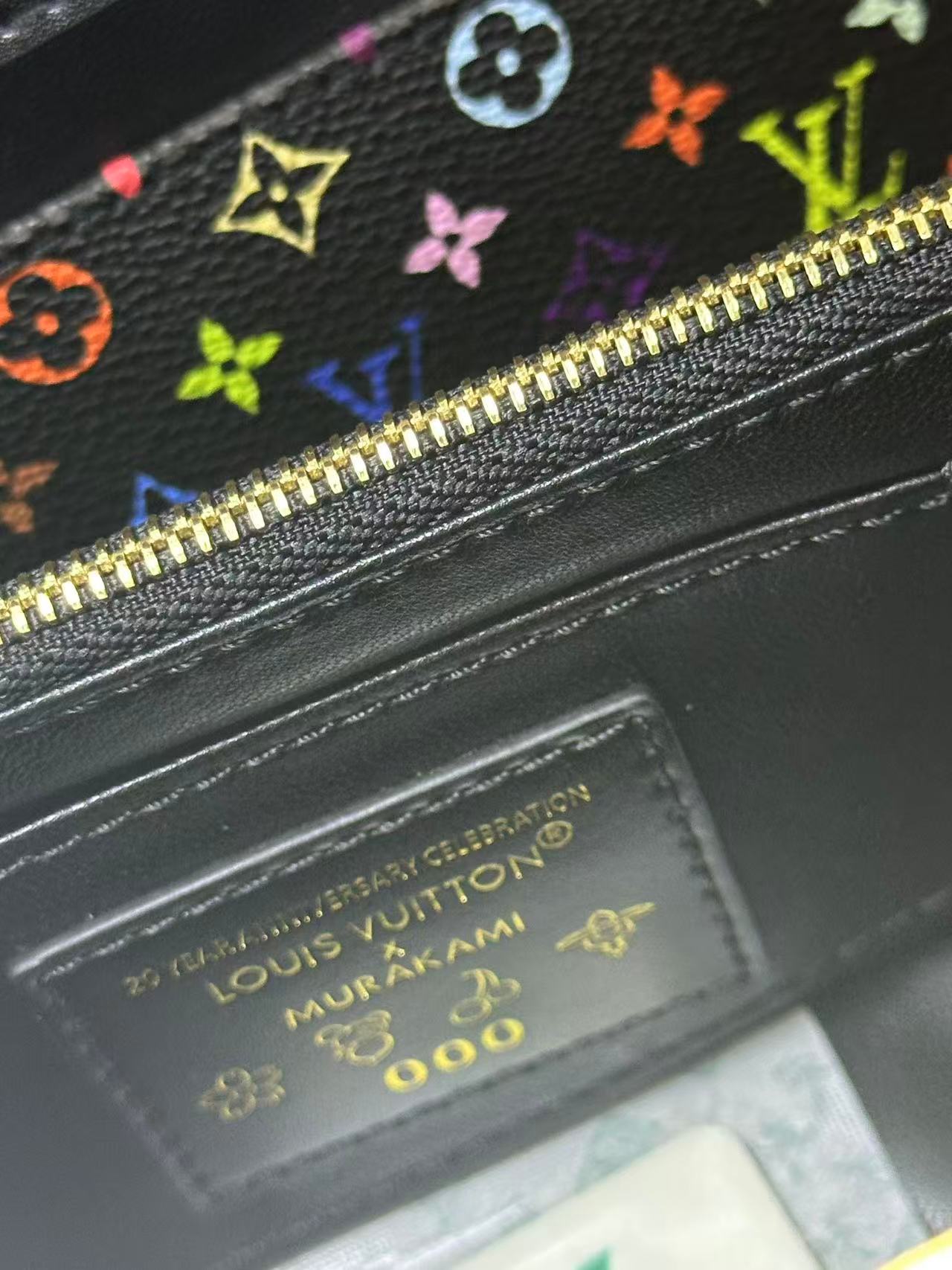 Black Multicolor Monogram Top Handle Bag