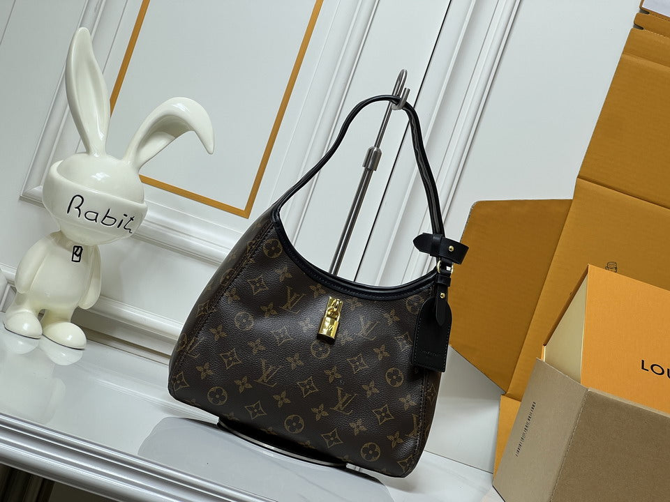 Classic Monogram Hobo Shoulder Bag