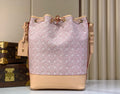 Monogram Canvas Bucket Bag with Vachetta Leather Trim