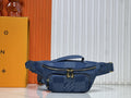 Louis Vuitton Blue Monogram Belt Bag