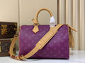 Louis Vuitton Speedy Bandoulière 30 – Purple Monogram Canvas